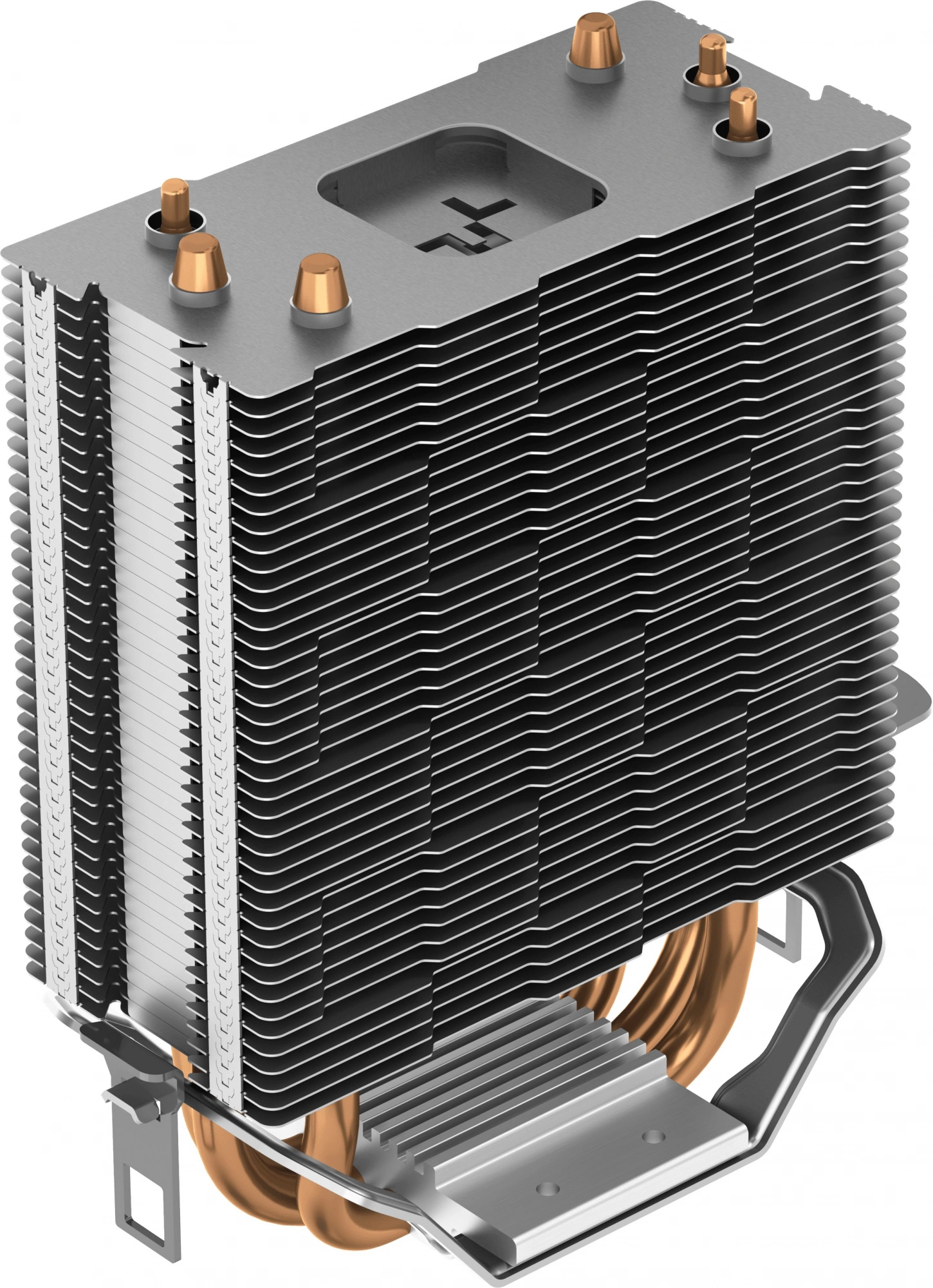 Устройство охлаждения(кулер) Deepcool AG300 LED RGB Soc-AM5/AM4/1200/1700/1851 серебристый 4-pin 18-31dB Al+Cu 150W 350gr Ret (R-AG300-BKLNMN-G)