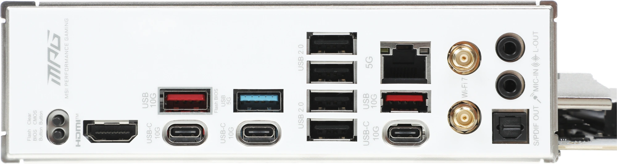 Материнская плата MSI MPG B850 EDGE TI WIFI Socket AM5 AMD B850 4xDDR5 ATX AC`97 8ch(7.1) 5Gigabit RAID+HDMI