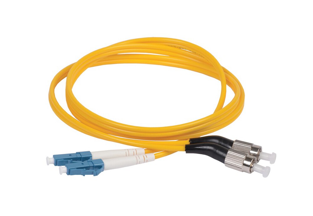 FPC09-FCU-LCU-C2L-2M - Оптический (патч-корд), SM, 9/125 (OS2), FC/UPC-LC/UPC,(Duplex),2м, ITK