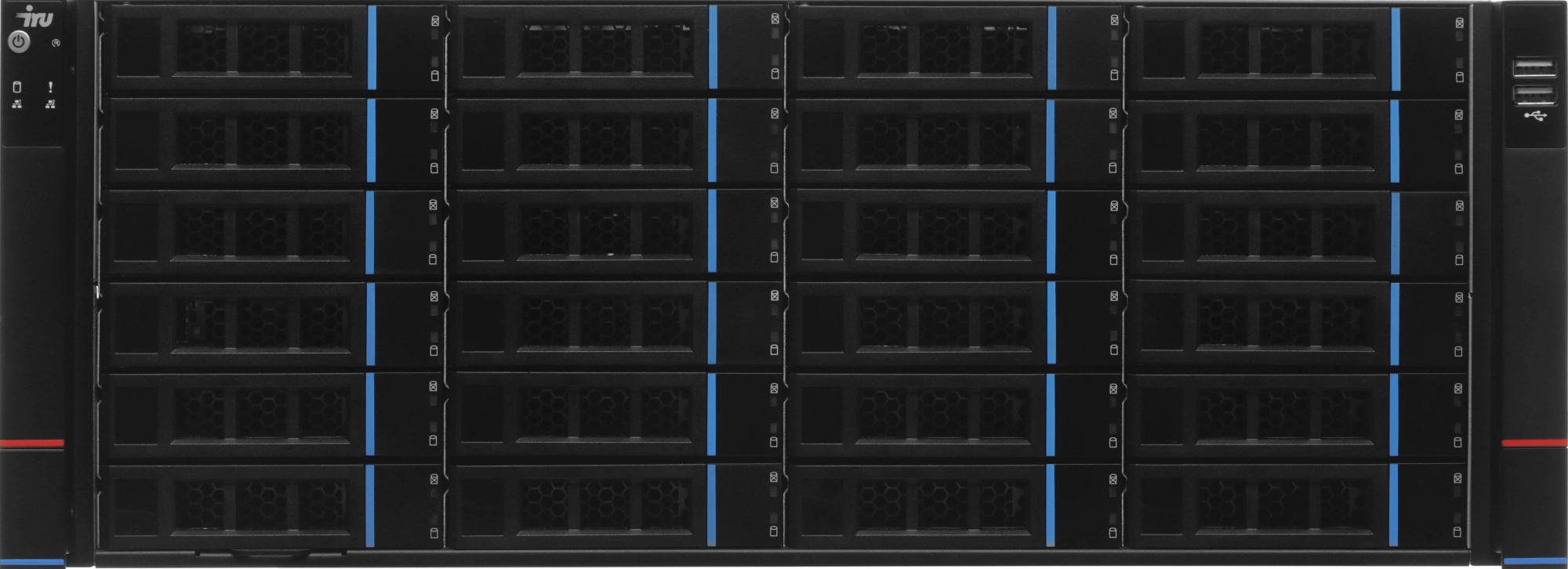 Сервер IRU Rock s4136p 1x6248 2x16Gb 1x500Gb M.2 SSD 9361-16i XL710 2x1600W w/o OS (2158981)