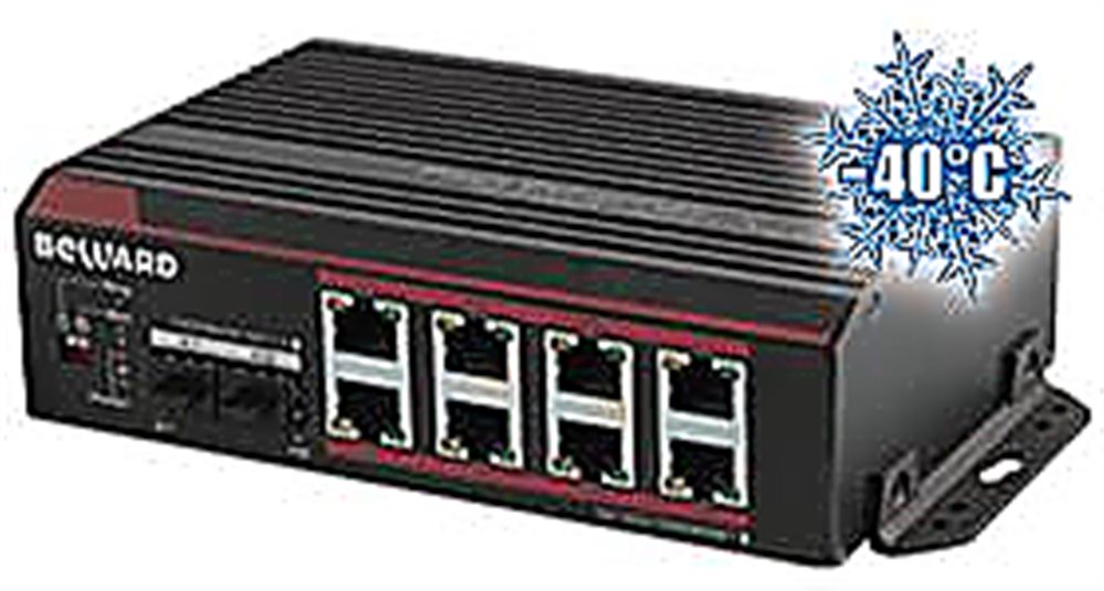 STP-0802HP - Коммутатор неуправляемый, 8 портов 10/100/1000 Мбит/с (все с поддержкой High PoE) + 2 порта 1000 Мбит/с SFP