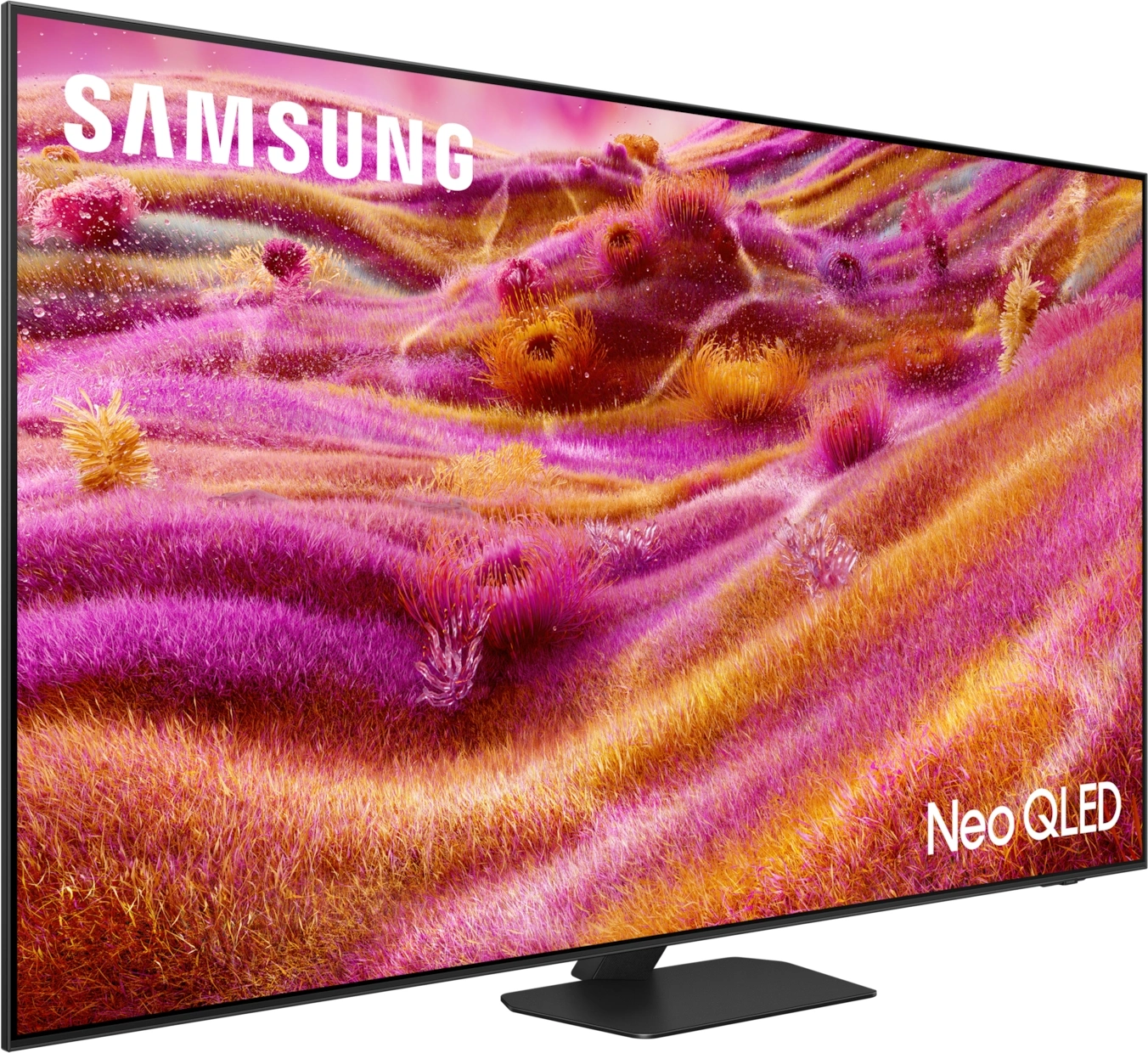 Телевизор QLED Samsung 55" QE55QN90FAUXRU Q черный титан 4K Ultra HD 120Hz DVB-T2 DVB-C DVB-S2 USB WiFi Smart TV