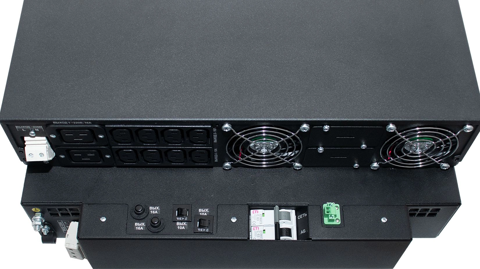 Источник бесперебойного питания Штиль STR1106SL 5400Вт 6000ВА черный