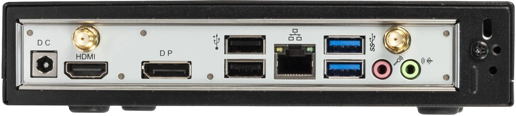 ПК Мини Amur Финвал H6I12 i5 12400 (2.5) 8Gb SSD256Gb UHDG 730 FreeDOS GbitEth WiFi BT 120W черный (RUS) (2117524)