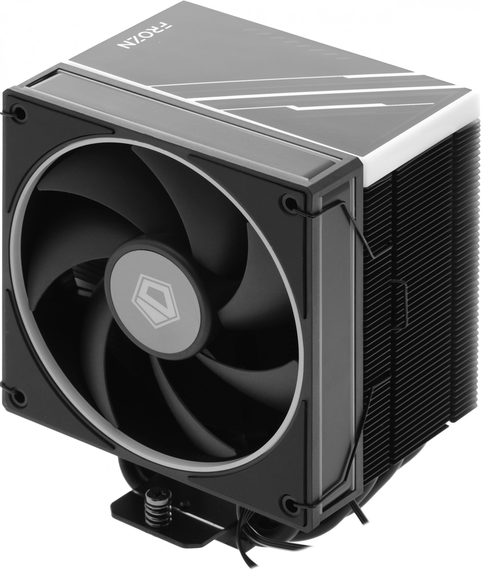 Устройство охлаждения(кулер) ID-Cooling Frozn A610 ARGB Soc-AM5/AM4/1200/1700/1851 черный 4-pin 29.9dB Al+Cu 250W 940gr Ret (FROZN A610 ARGB)