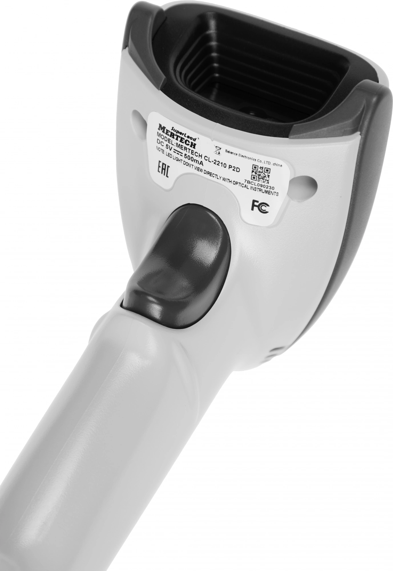 Сканер штрих-кода Mertech CL-2210 BLE Dongle 2D беспроводной белый (4833)