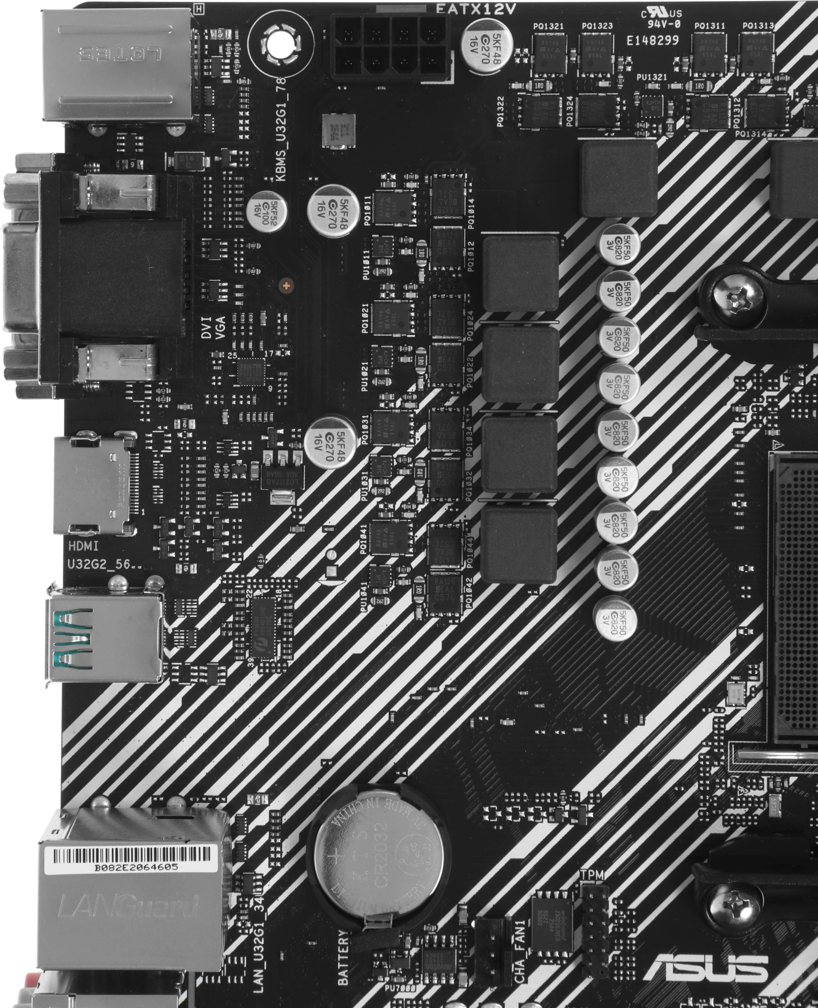 Материнская плата Asus PRIME B550M-K Soc-AM4 AMD B550 4xDDR4 mATX AC`97 8ch(7.1) GbLAN RAID+VGA+DVI+HDMI