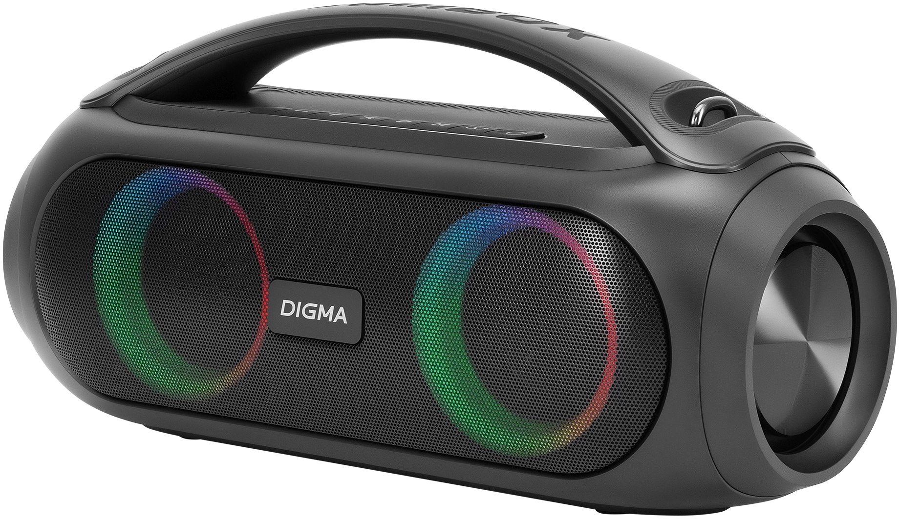 Колонка порт. Digma D-PS1530 черный/черный 50W 2.1 BT 10м 3000mAh (SP1530B)