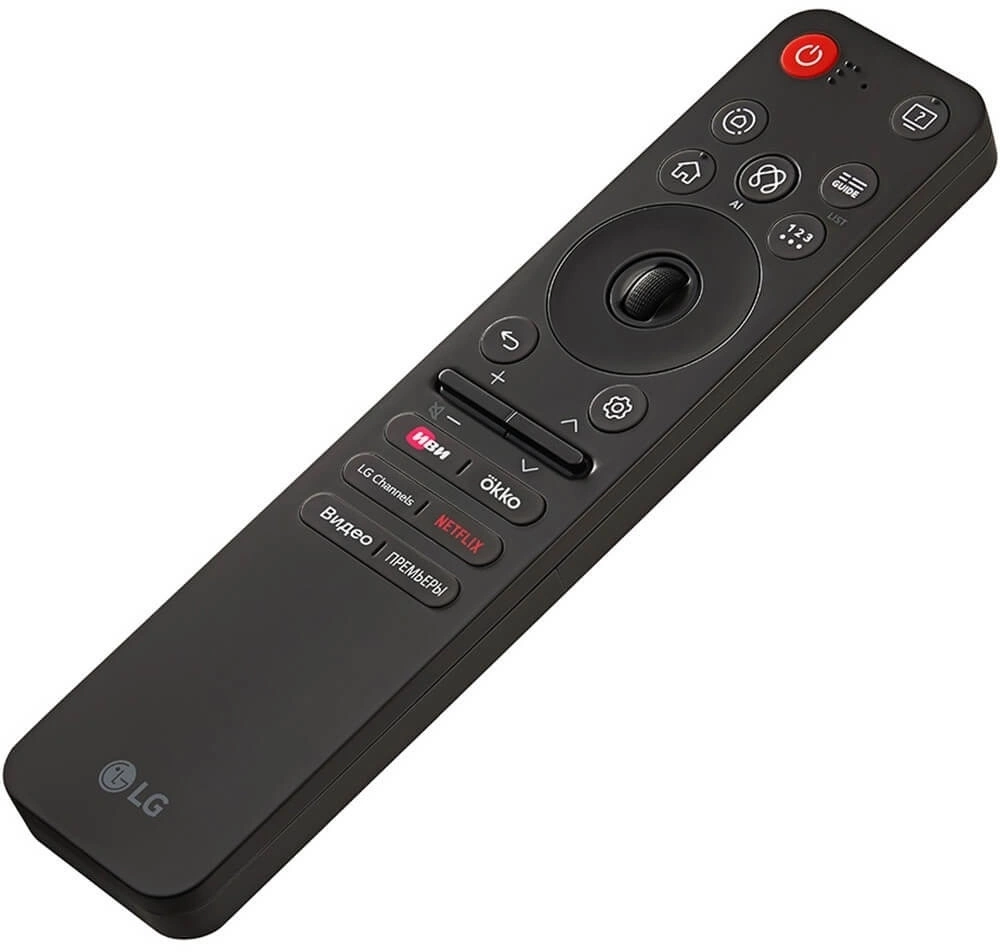 Телевизор LED LG 75" 75QNED80A6A.ARUG черный титан 4K Ultra HD 60Hz DVB-T DVB-T2 DVB-C DVB-S DVB-S2 USB WiFi Smart TV