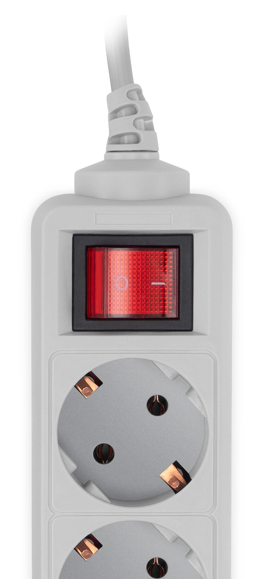 Сетевой фильтр PC Pet AP01006-5-G 5м (5 розеток) серый (пакет ПЭ)