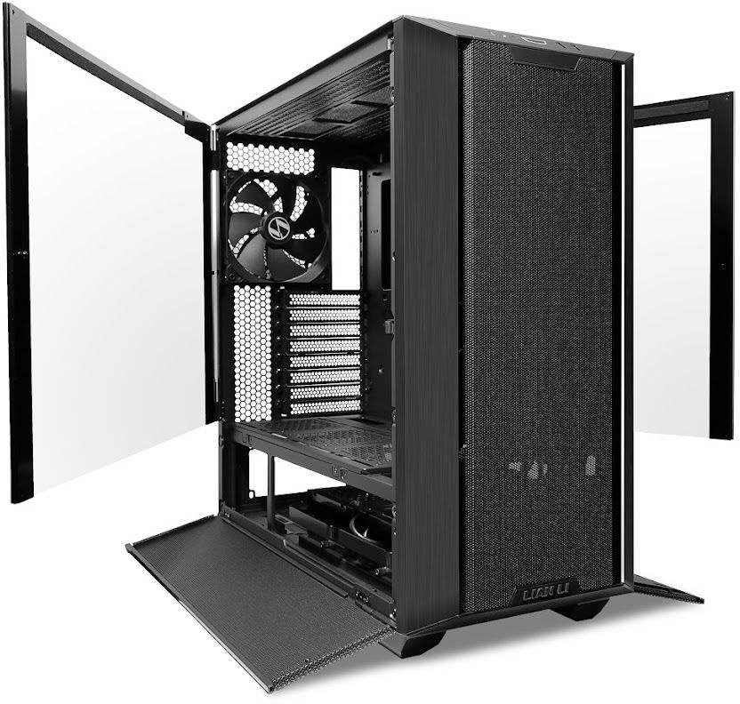 Корпус Lian-Li Lancool III черный без БП ATX 10x120mm 3x140mm 2xUSB3.0 audio bott PSU