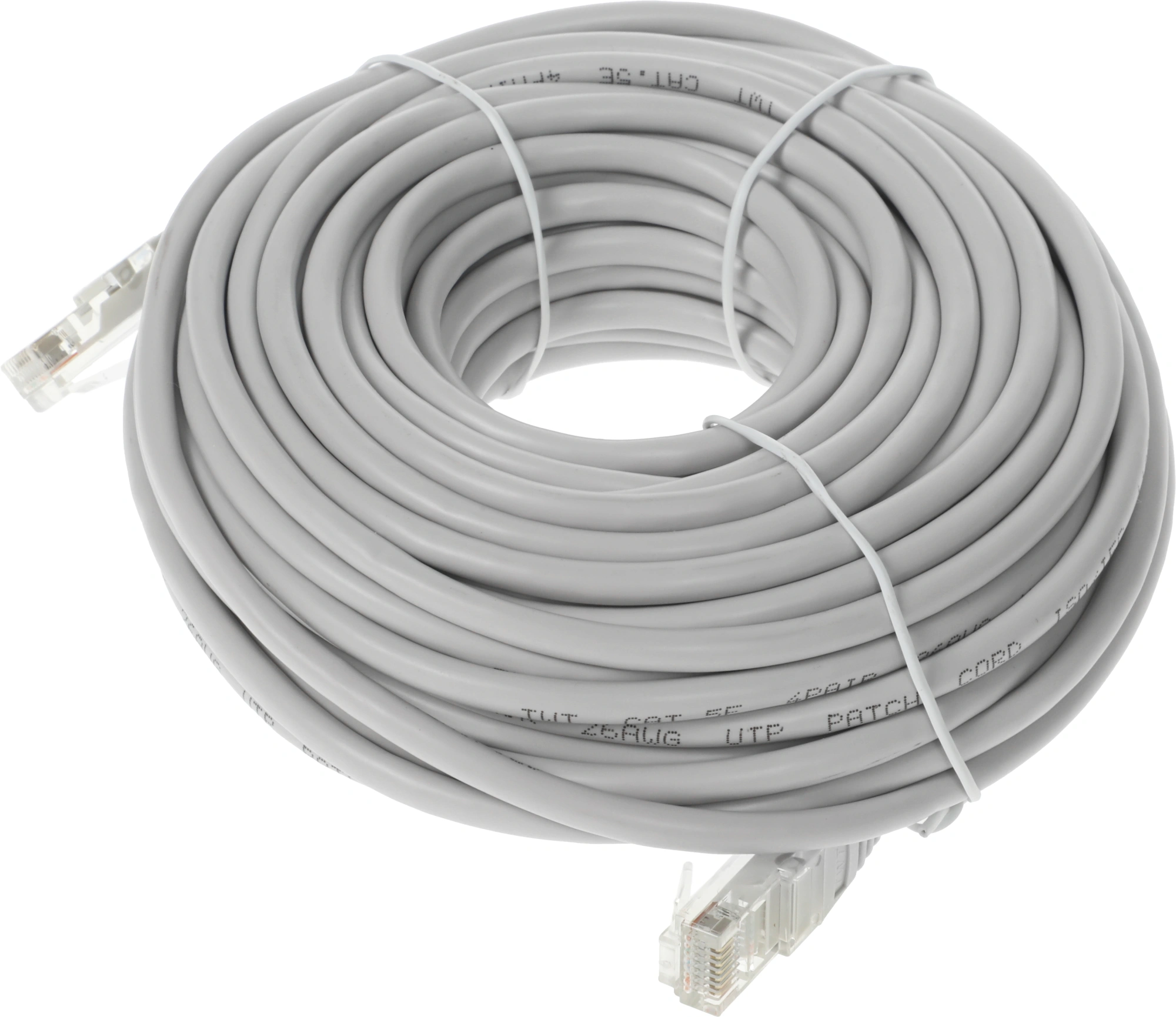 Патч-корд Lanmaster TWT-45-45-15-GY UTP RJ-45 вил.-вилка RJ-45 кат.5E 15м серый ПВХ (уп.:1шт)
