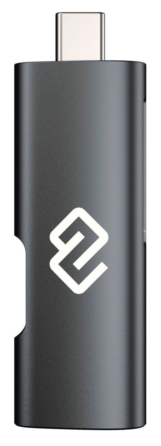 Устройство чтения карт памяти USB Type-C Digma CR-CU2522-G серый