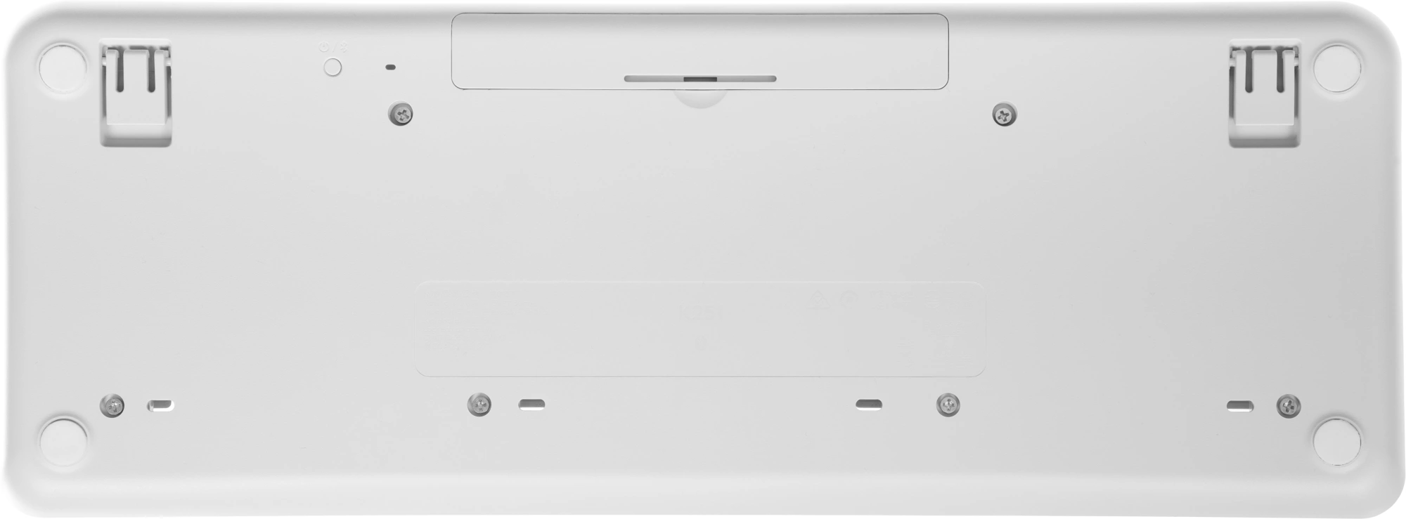 Клавиатура Logitech K251 белый беспроводная BT slim (920-013364)