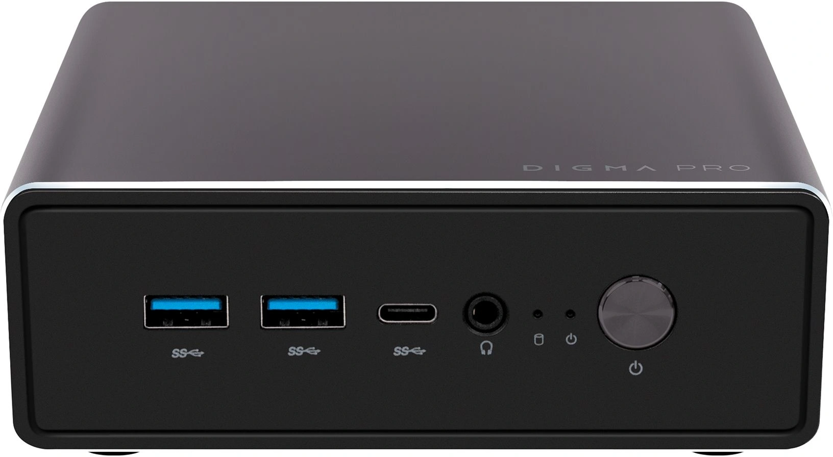 Неттоп Digma Pro Minimax U1 i3 1315U (1.2) 16Gb SSD512Gb UHDG Windows 11 Pro GbitEth WiFi BT 60W темно-серый/черный (DPP3-ADXW02)