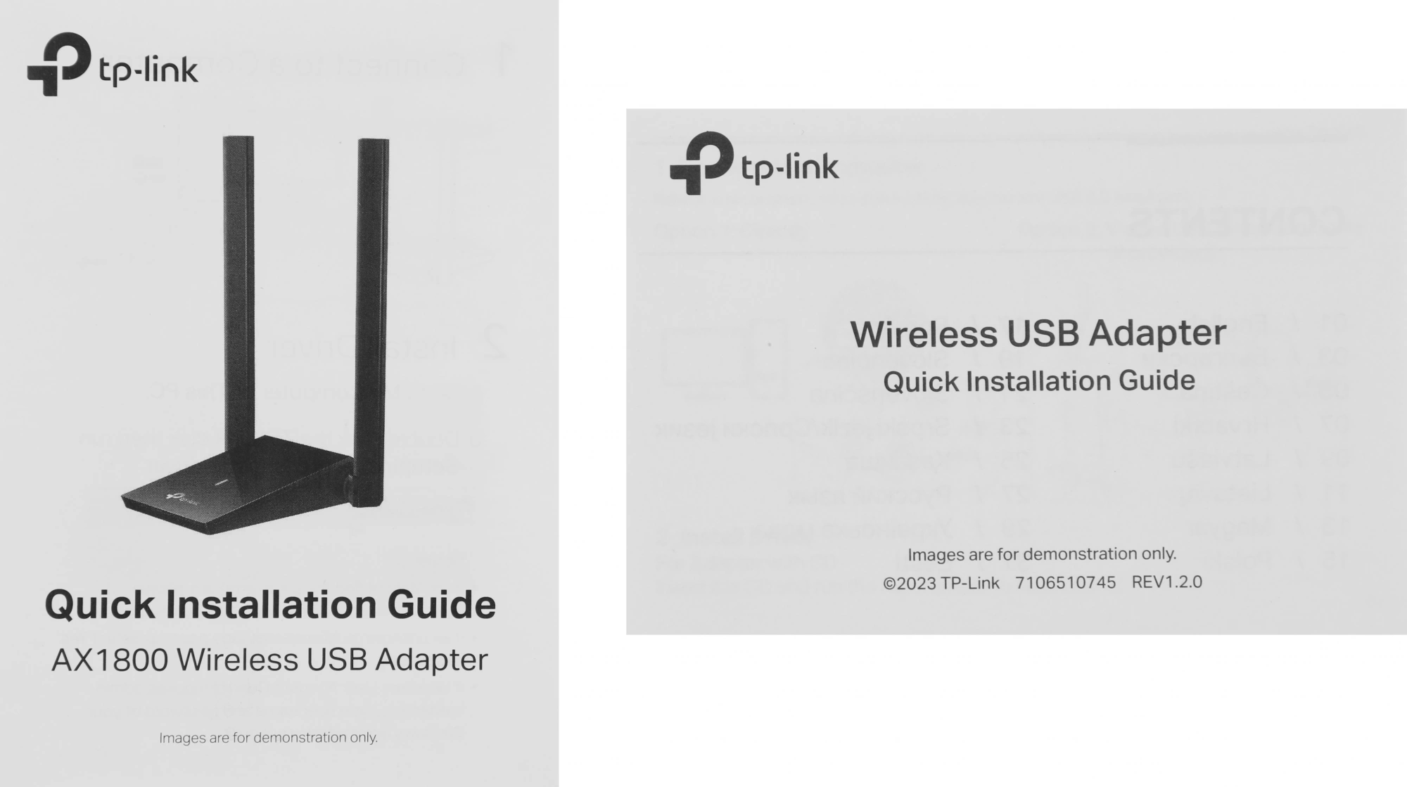 Сетевой адаптер Wi-Fi TP-Link Archer TX20U Plus AX1800 USB 3.0 (ант.внеш.несъем.) 2ант.