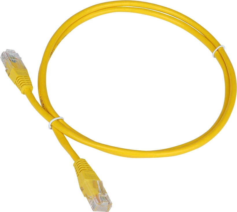 Патч-корд Lanmaster TWT-45-45-15-YL UTP RJ-45 вил.-вилка RJ-45 кат.5E 15м желтый ПВХ