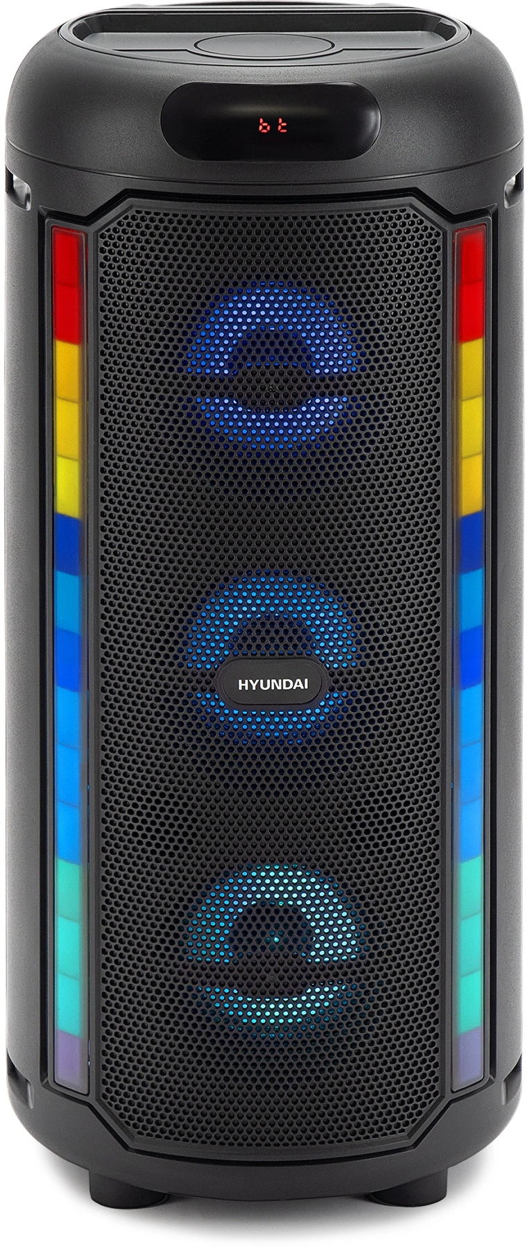 Минисистема Hyundai H-MC1221 черный 15Вт FM USB BT SD/MMC