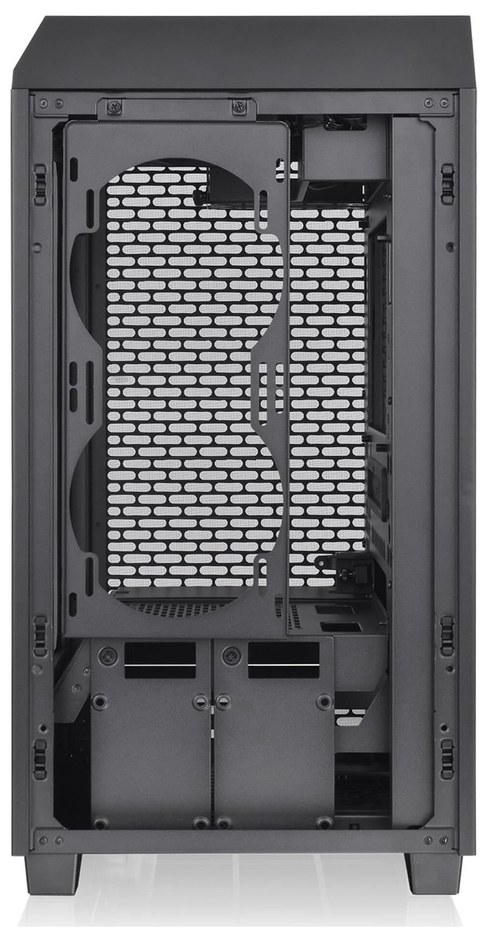 Корпус Thermaltake The Tower 200 черный без БП miniITX 6x120mm 4x140mm 2xUSB3.0 audio bott PSU