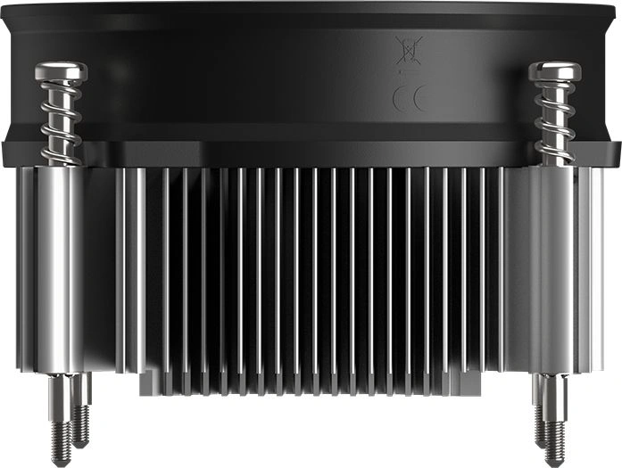Устройство охлаждения(кулер) PcCooler R95-I Soc-1200/1700/1851 серебристый/черный 4-pin 31.2dB Al+Cu 95W 400gr Ret (R95-XXNIXX-GL)