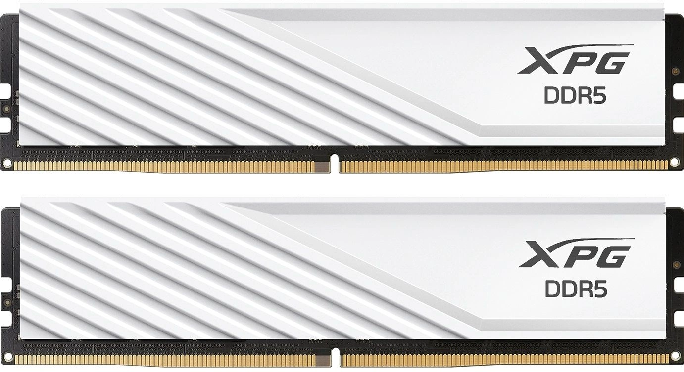 Память DDR5 2x16GB 5600MHz A-Data AX5U5600C4616G-DTLABWH XPG Lancer Blade RTL Gaming PC5-44800 CL46 DIMM ECC 288-pin 1.1В kit dual rank с радиатором Ret