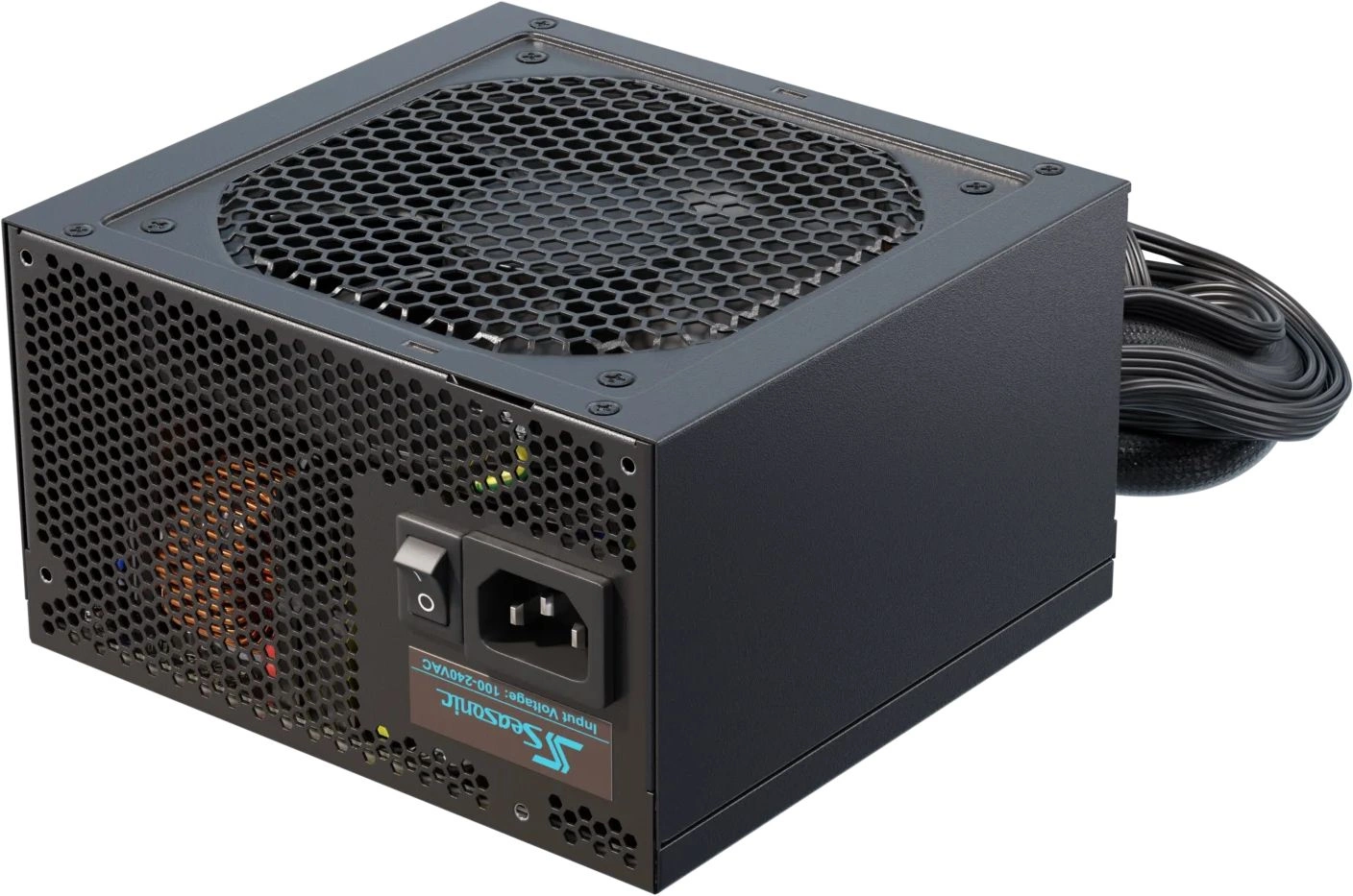 Блок питания Seasonic ATX 750W G12 GM-750 80+ gold (20+4pin) APFC 120mm fan 6xSATA RTL