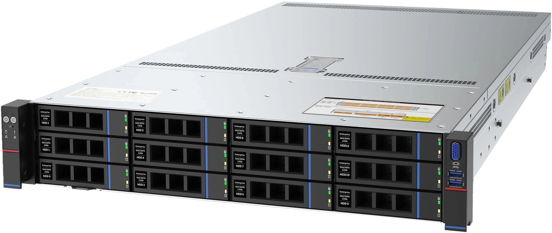 Сервер IRU Rock g2212p 2x4316 2x32Gb 9361-8I AST2500 2xGigEth 2x1600W w/o OS (2135459)