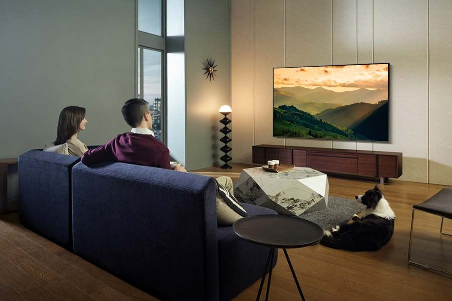 Телевизор QLED Samsung 65" QE65Q60CAUXRU Q черный 4K Ultra HD 60Hz DVB-T2 DVB-C DVB-S2 USB WiFi Smart TV (RUS)