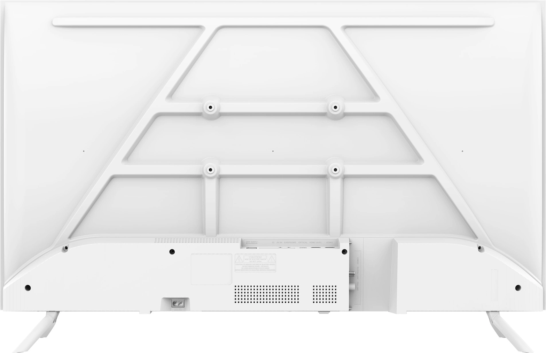Телевизор LED BBK 40" 40LEM-1045/FTS2C (W) белый FULL HD 50Hz DVB-T2 DVB-C DVB-S2 (RUS)