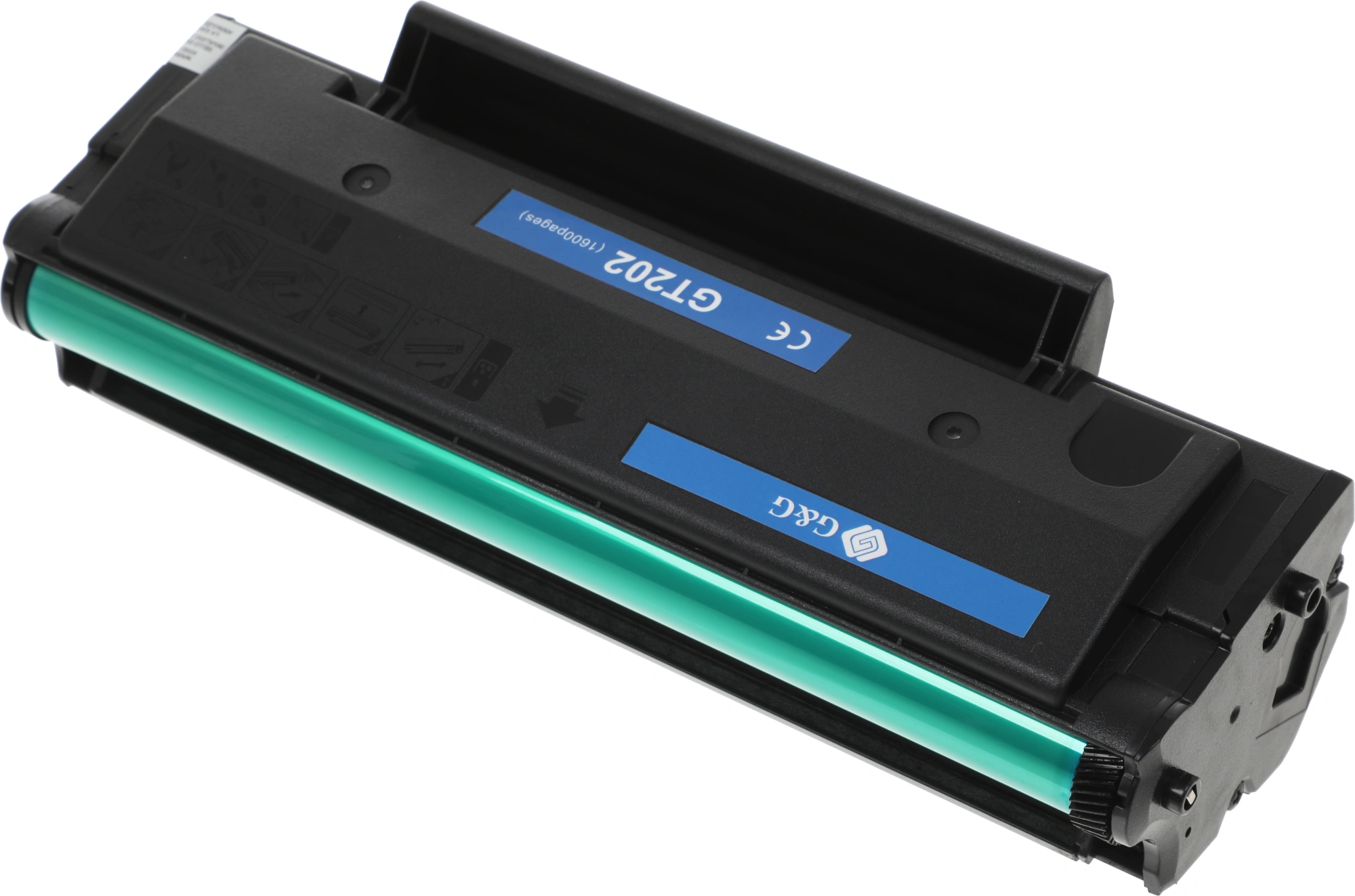 Принтер лазерный G&G P2022 A4 белый (в комплекте: картридж + кабель USB A(m) - USB B(m))