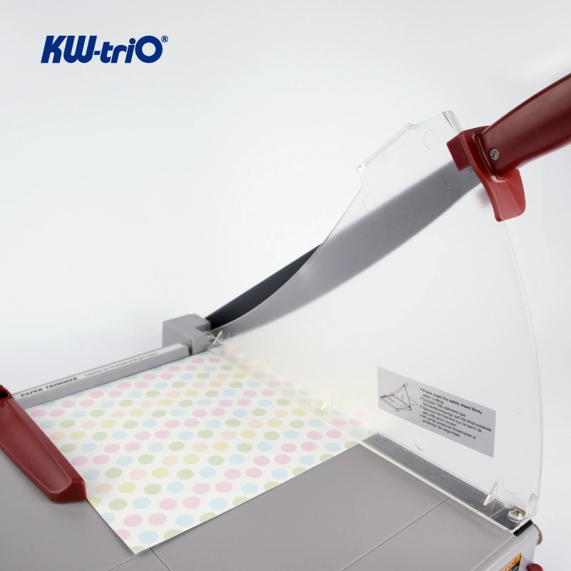 Резак сабельный Kw-Trio 3921 A4/10лист./335мм/ручн.прижим/защитный экран