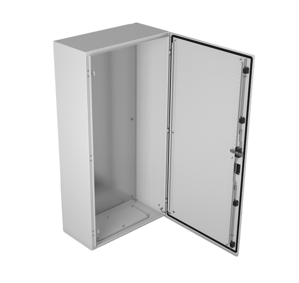 EMWS-1200.1200.400-2-IP66 - Электротехнический шкаф системный IP66 навесной (В1200 × Ш1200 × Г400) EMWS с двумя дверьми