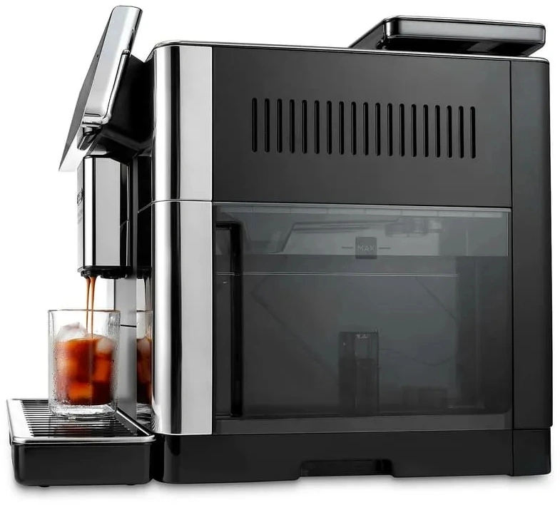 Кофемашина Delonghi ECAM630.55.SSM 1450Вт черный/серебристый
