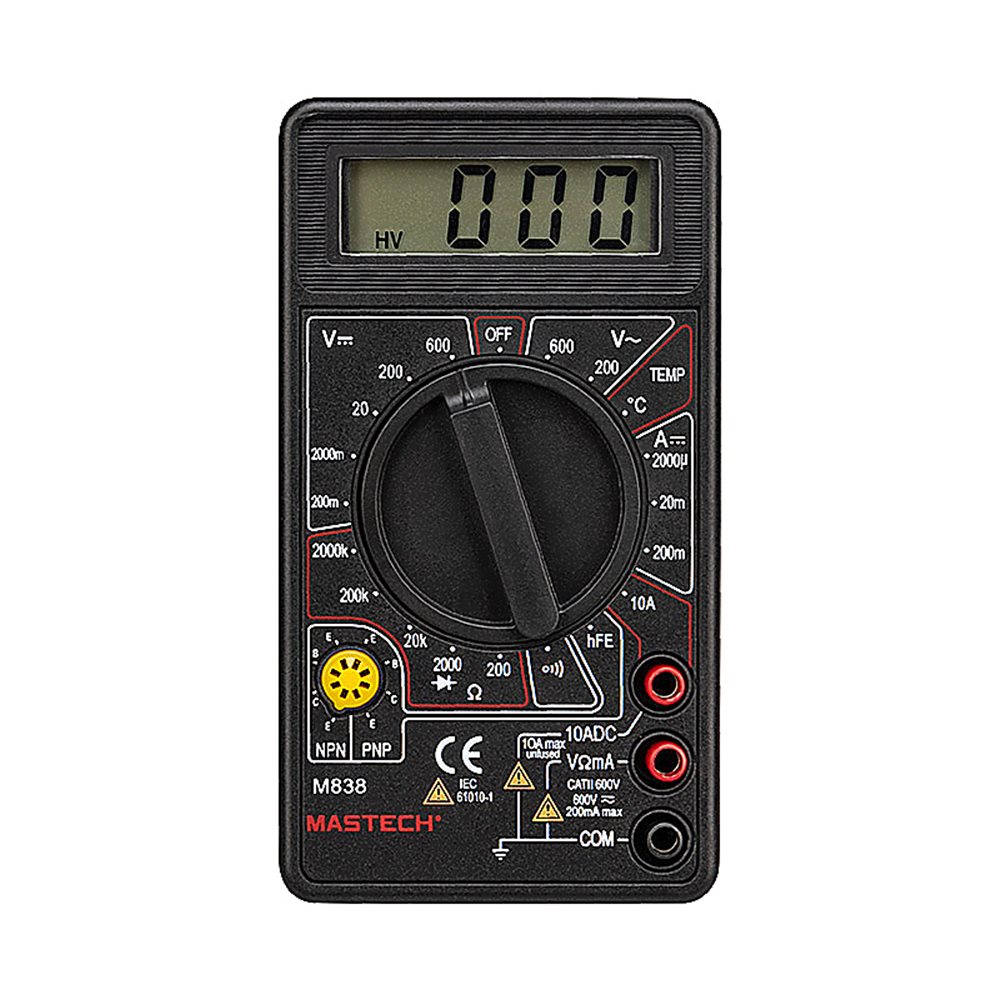 13-2004 - Портативный мультиметр M838 MASTECH