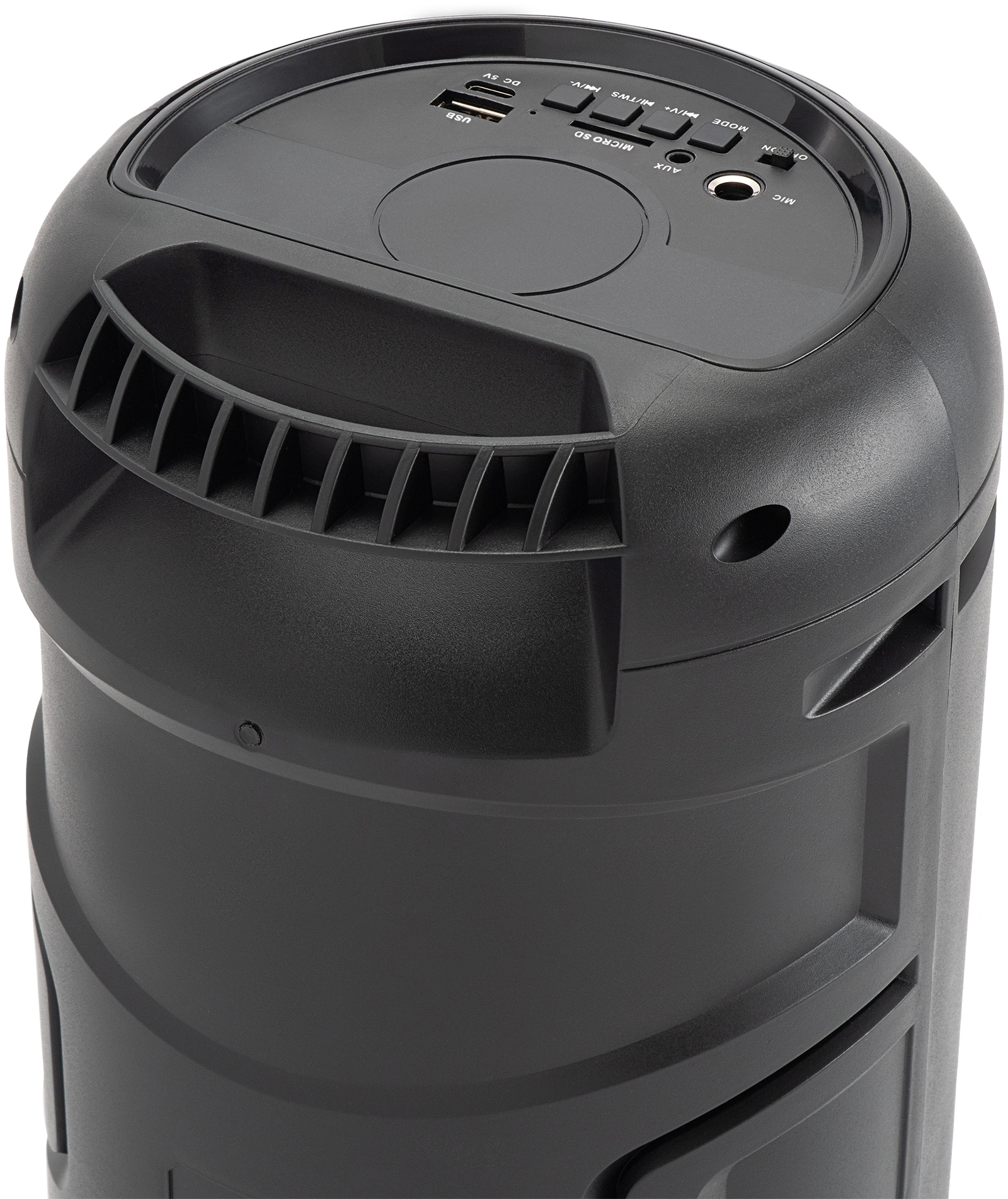Минисистема Hyundai H-MC1221 черный 15Вт FM USB BT SD/MMC