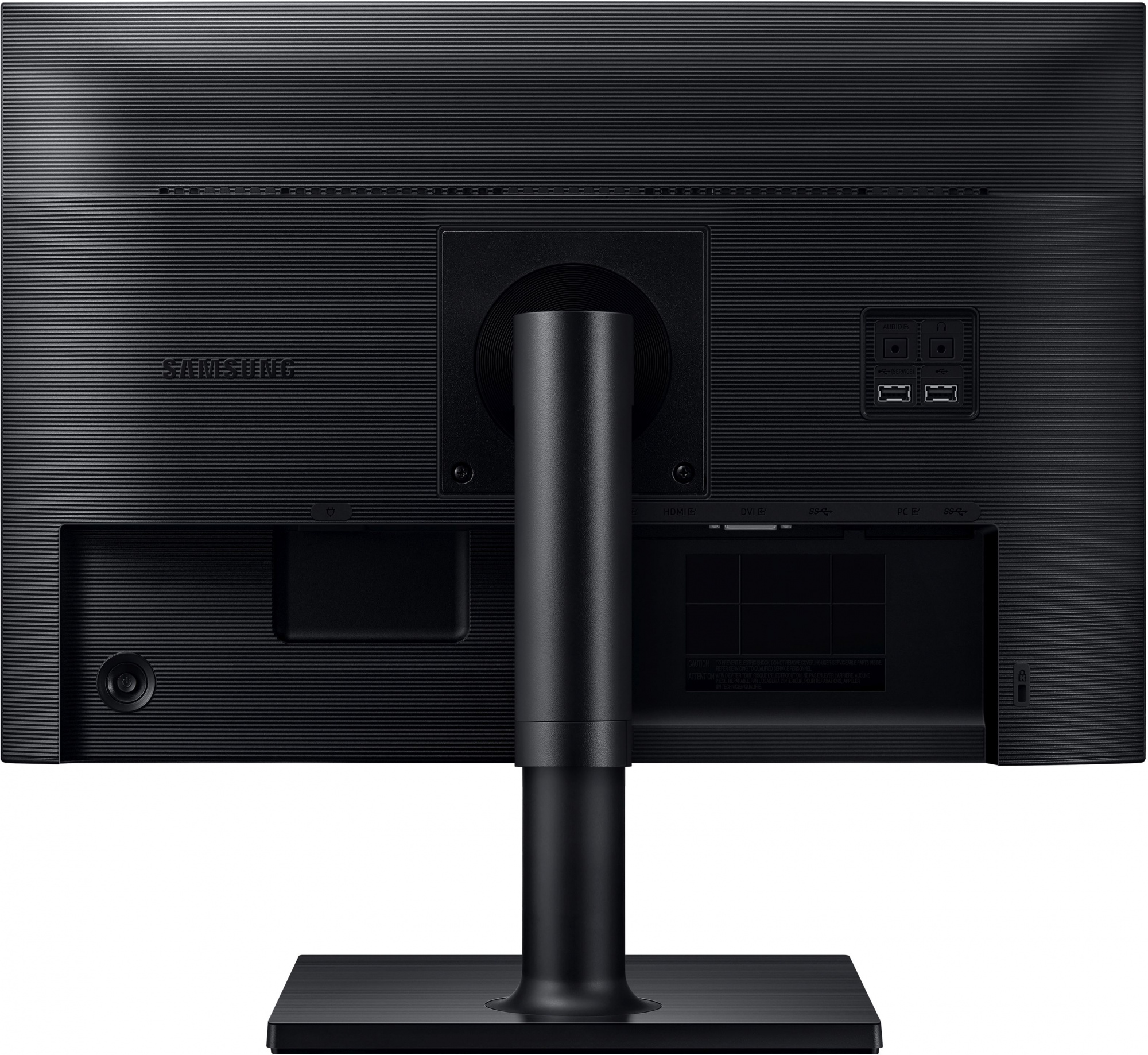 Монитор Samsung 24" F24T450GY черный IPS LED 16:10 DVI HDMI M/M матовая HAS Piv 250cd 178гр/178гр 1920x1200 75Hz DP FHD USB 5.5кг