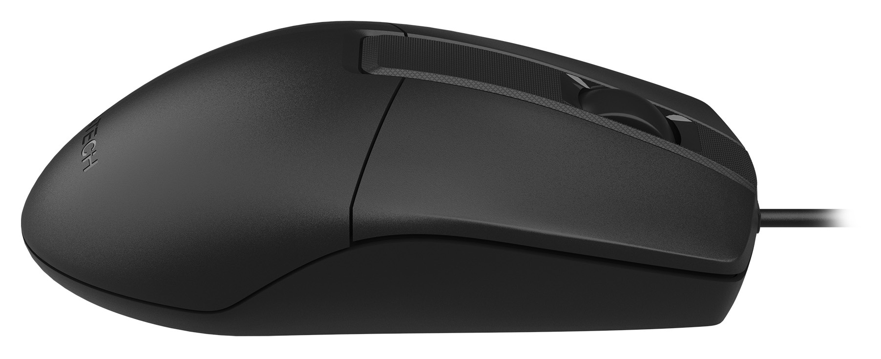 Мышь A4Tech OP-330S черный оптическая 1200dpi silent USB 3but (OP-330S (BLACK))