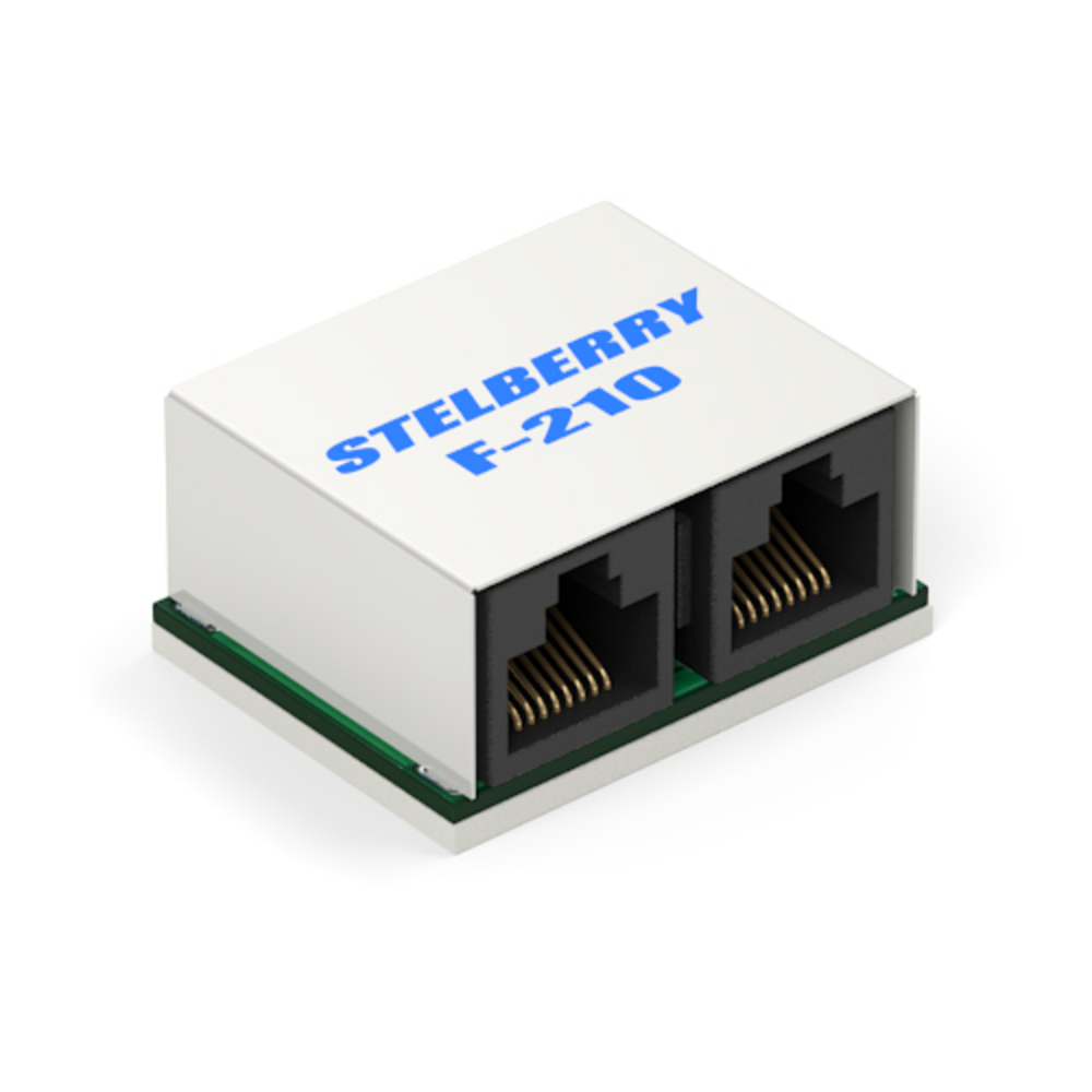 Stelberry F-210 - Разветвитель на 4 разъёма RJ45 для систем громкого оповещения Stelberry (Stelberry Антитеррор)