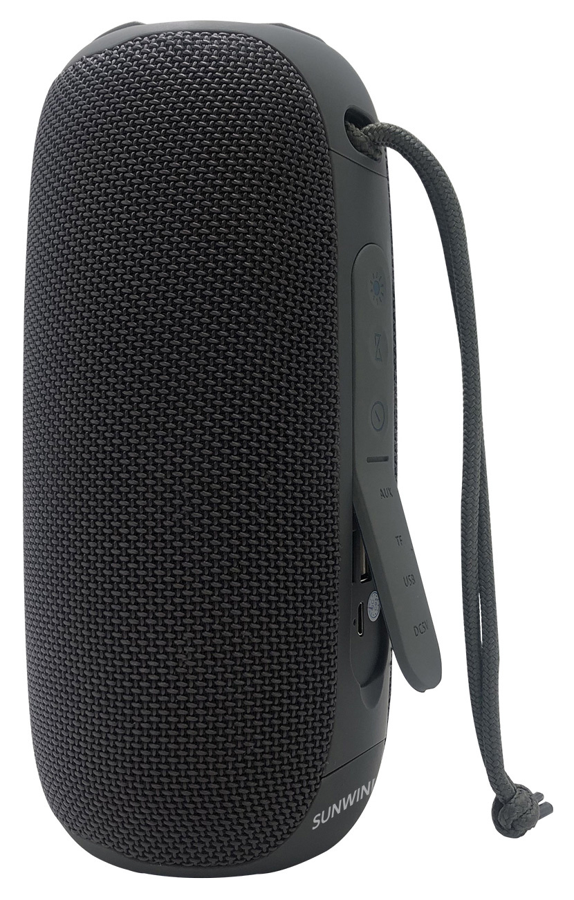 Колонка порт. SunWind SW-PS106 черный 10W 1.0 BT/3.5Jack/USB 10м 2400mAh