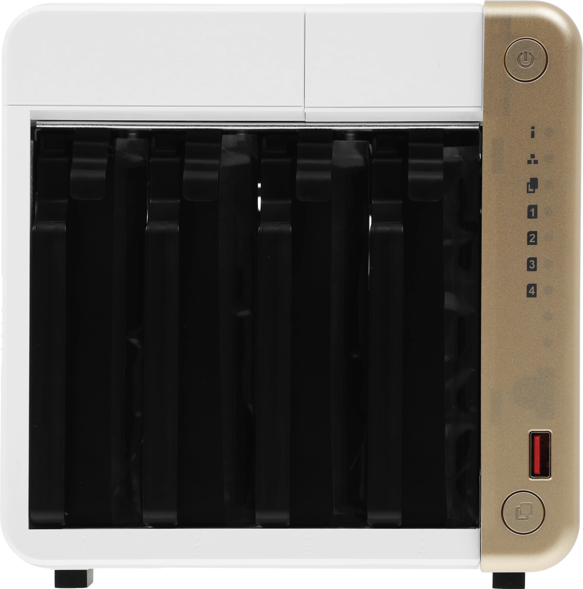 Сетевое хранилище NAS Qnap Original TS-462-4G 4-bay настольный Celeron N4505