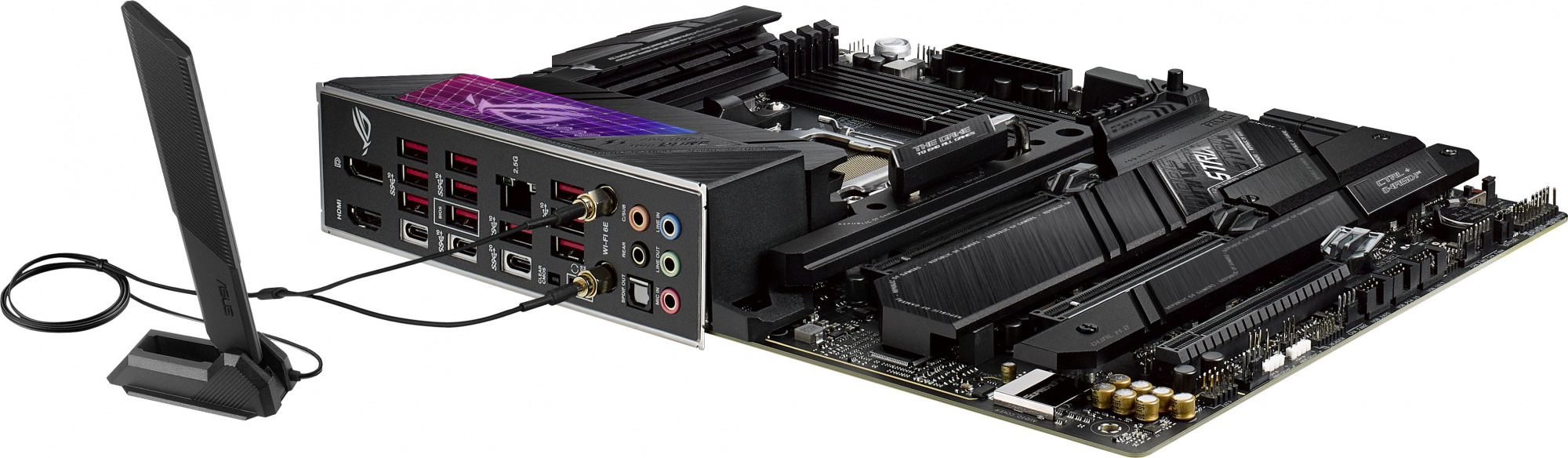 Материнская плата Asus ROG STRIX X670E-E GAMING WIFI Socket AM5 AMD X670 4xDDR5 ATX AC`97 8ch(7.1) 2.5Gg RAID+HDMI+DP
