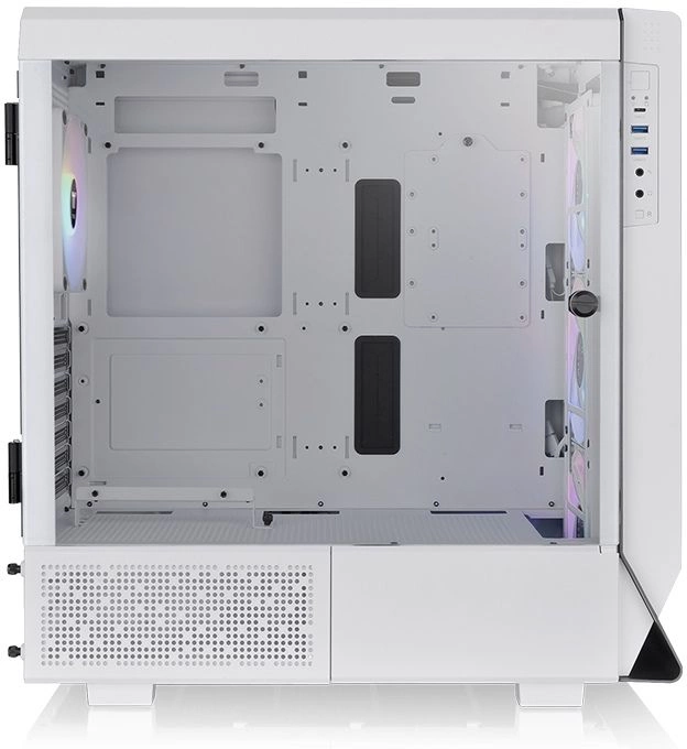 Корпус Thermaltake Ceres 500 TG ARGB белый без БП ATX 7x120mm 3x140mm 2xUSB3.0 audio bott PSU