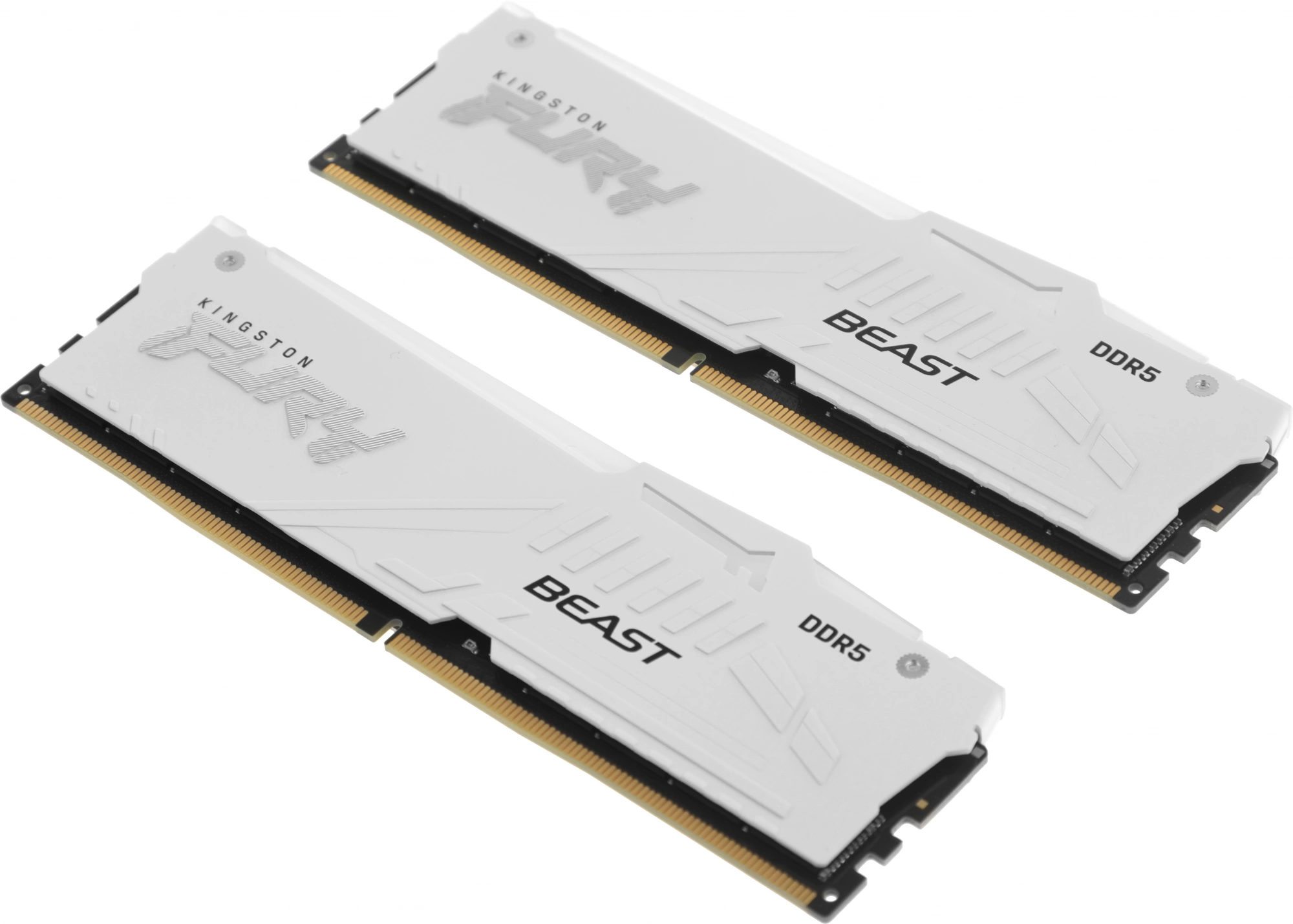 Память DDR5 2x32GB 6000MHz Kingston KF560C30BWAK2-64 Fury Beast RGB RTL Gaming PC5-48000 CL30 DIMM 288-pin 1.4В kit single rank с радиатором Ret