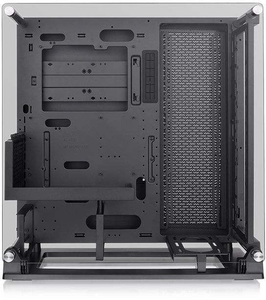 Корпус Thermaltake Core P3 TG PRO черный без БП ATX 6x120mm 6x140mm 2xUSB3.0 audio bott PSU
