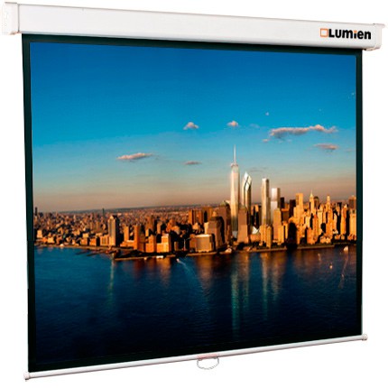 Экран Lumien 131" 244x244см Master Picture LMP-100106 1:1 настенно-потолочный рулонный