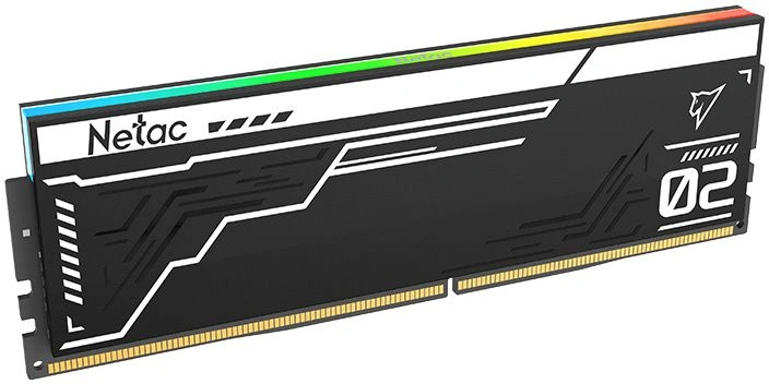 Память DDR5 2x16GB 6400MHz Netac NTS2D5P64DP-32K Shadow II RGB RTL Gaming PC5-51200 CL32 DIMM ECC 288-pin 1.35В kit с радиатором Ret