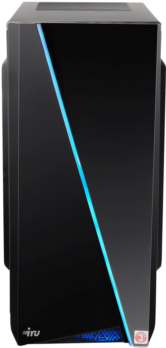 ПК IRU Tactio 320A5GER MT Ryzen 5 5600G (3.9) 16Gb SSD512Gb RGr Windows 11 Pro 64 GbitEth 500W черный (RUS) (2106549)