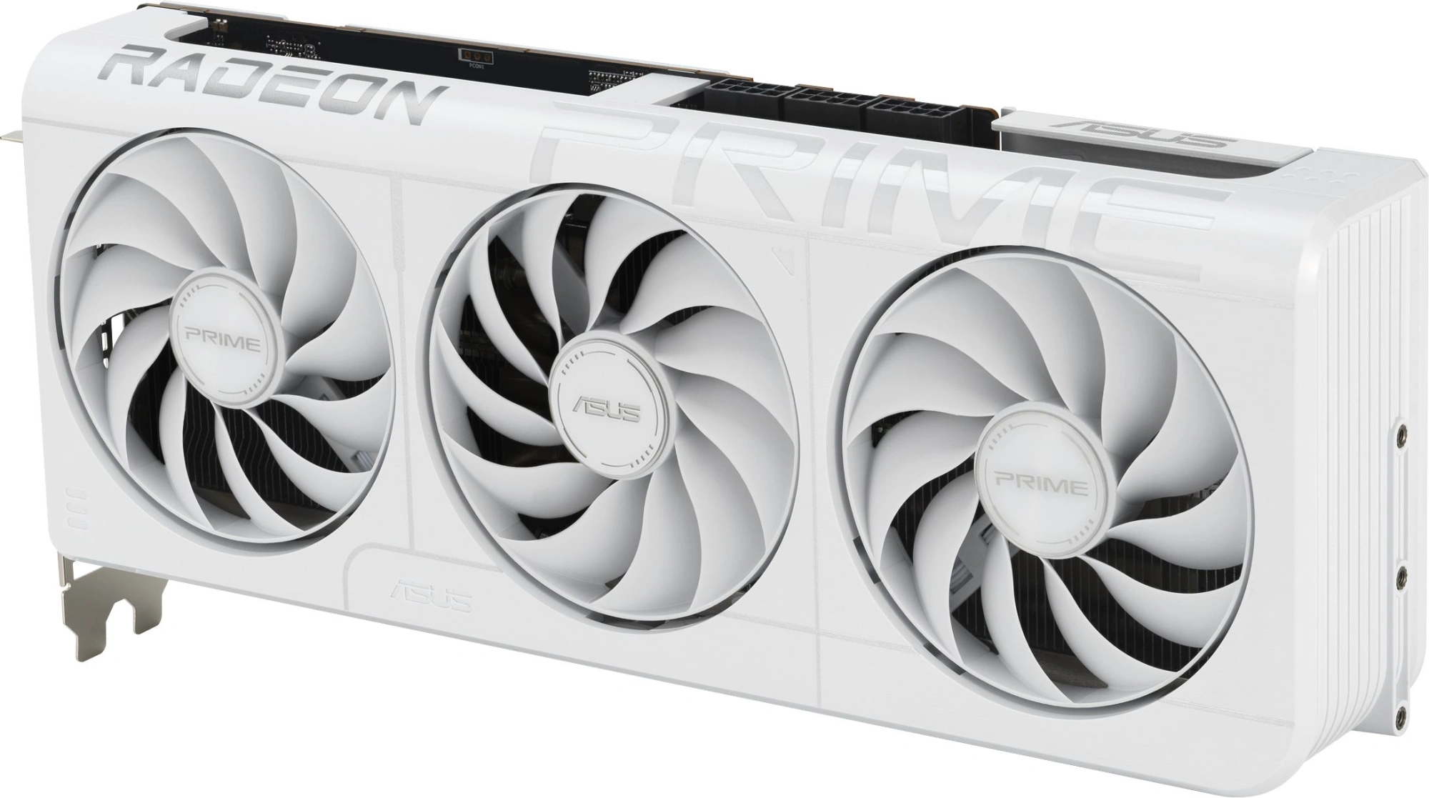 Видеокарта Asus PCI-E 5.0 PRIME-RX9070XT-O16GWHITE AMD Radeon RX 9070XT 16Gb 256bit GDDR6 2460/20000 HDMIx1 DPx3 HDCP Ret