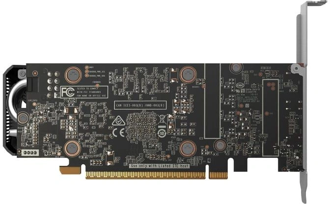 Видеокарта Zotac PCI-E 5.0 RTX 5060 LP 8GB NVIDIA GeForce RTX 5060 8Gb 128bit GDDR7 2497/28000 HDMIx1 DPx2 HDCP Ret low profile