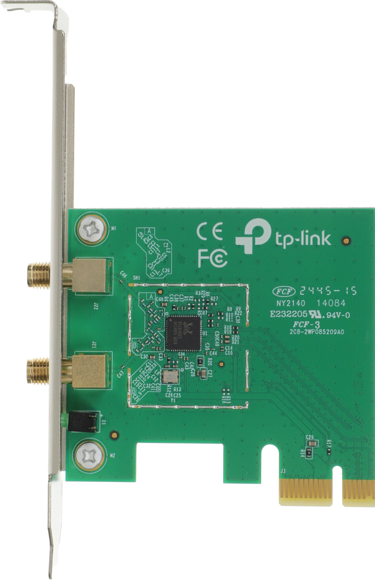 Сетевой адаптер Wi-Fi TP-Link TL-WN881ND N300 PCI Express (ант.внеш.съем) 2ант.